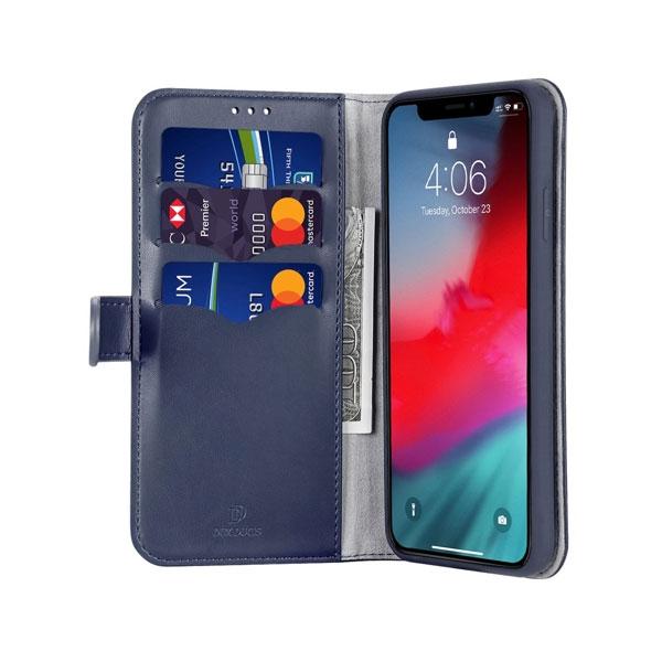 Dux Ducis Kado Book-Wallet Schutzhülle für iPhone 11 Pro Max blau