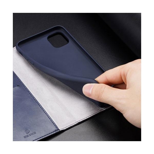 Dux Ducis Kado Book-Wallet Schutzhülle für iPhone 11 Pro Max blau