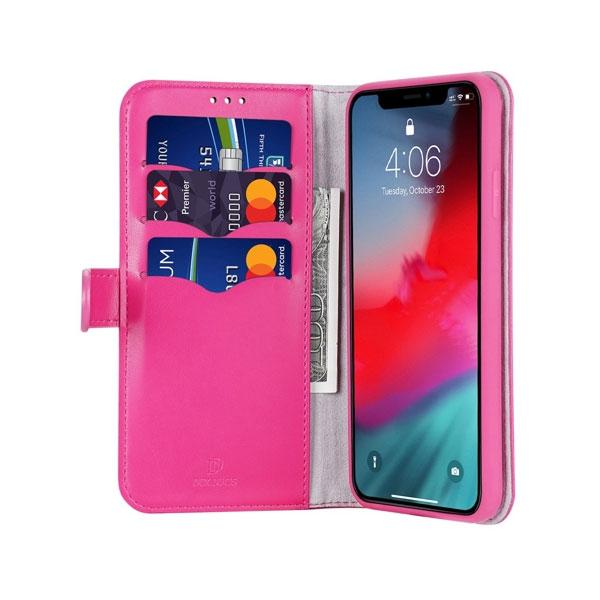 Dux Ducis Kado Book-Wallet Schutzhülle für iPhone 11 Pro Max pink
