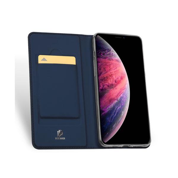 Dux Ducis Flip Tasche Skin Pro Series für Apple iPhone 11 Pro Max blau
