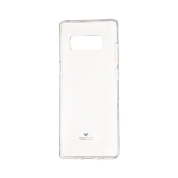 Goospery Jelly Silikon-Hülle Tasche Case Cover für Samsung Galaxy Note 8 transparent