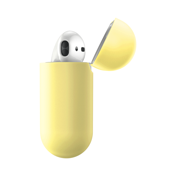 Baseus Silikon Tasche für Airpods 1. und 2. Generation gelb