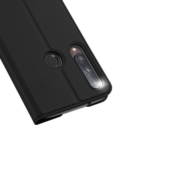 Dux Ducis Flip Tasche Skin Pro Series für Huawei Huawei P40 Lite E schwarz