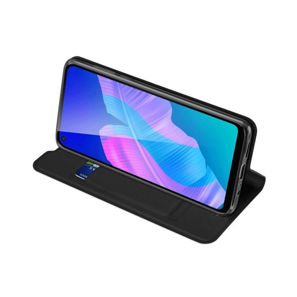 Dux Ducis Flip Tasche Skin Pro Series für Huawei Huawei P40 Lite E schwarz