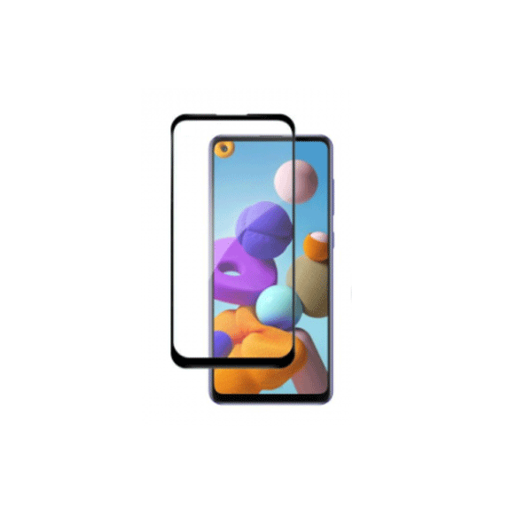 starfix Displayschutz (Panzerglas 3D) Hartglas mit Rahmen für Samsung Galaxy A20s schwarz