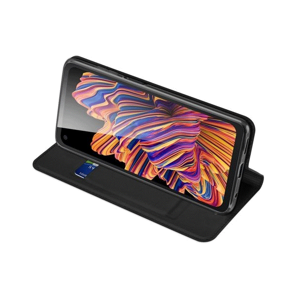 Dux Ducis Flip Tasche Skin Pro Series für Samsung Galaxy XCover Pro schwarz