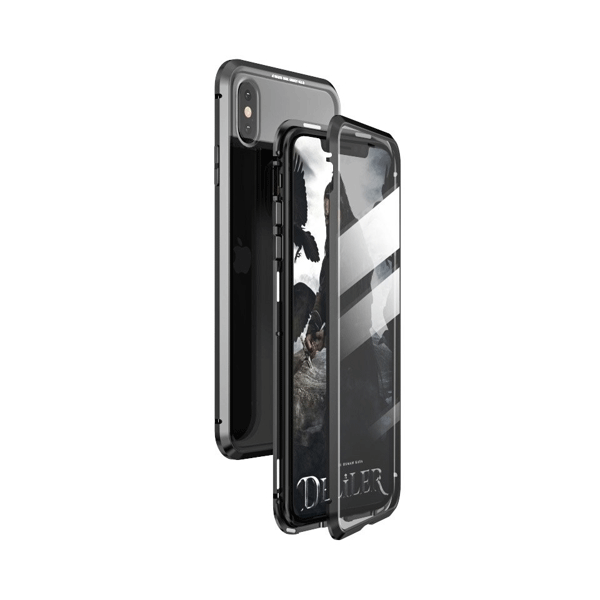 Wozinsky Premium Magnet 360° Outdoor Cover für iPhone 11 Pro - Metall Rahmen schwarz
