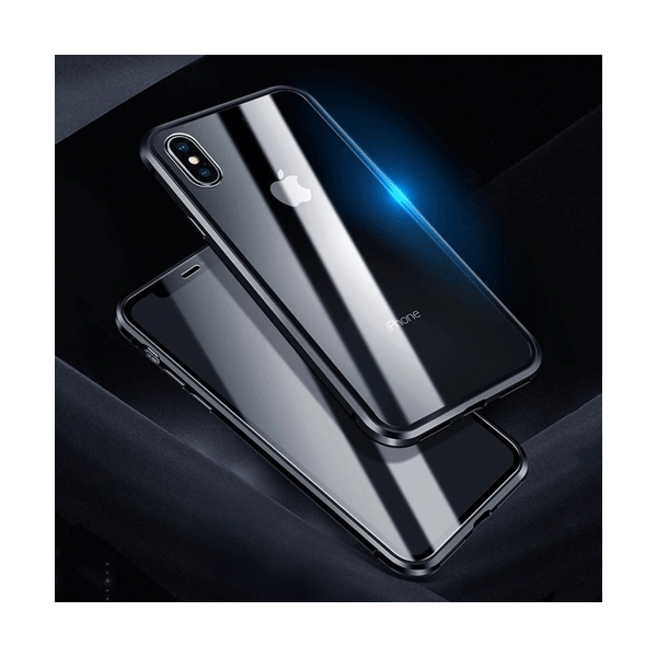 Wozinsky Premium Magnet 360° Outdoor Cover für iPhone 11 Pro - Metall Rahmen schwarz