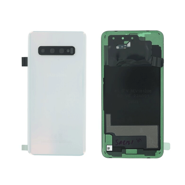 Samsung Galaxy S10 (SM-G973F) Akkudeckel Prism weiß