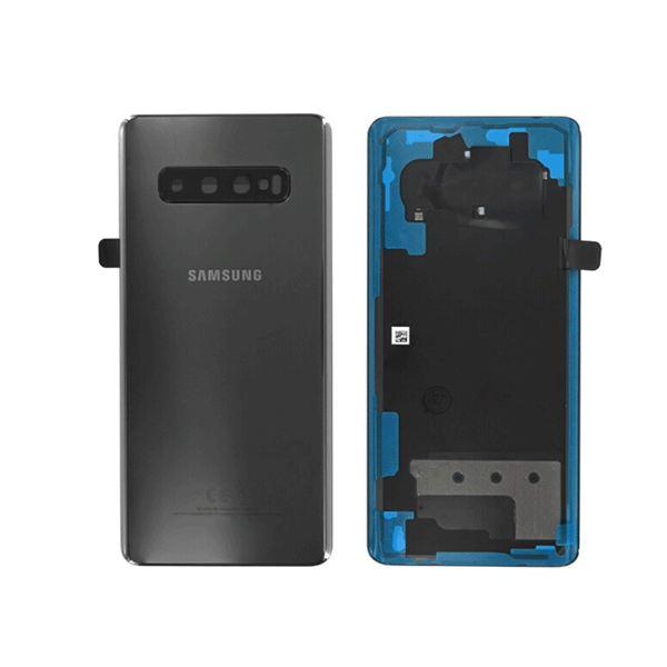 Samsung Galaxy S10 Plus (SM-G975F) Akkudeckel, Prism Schwarz