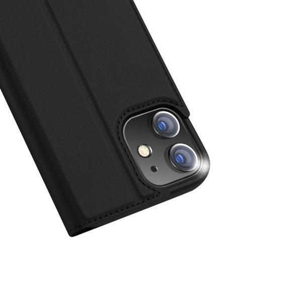 DUX DUCIS Skin Pro Flip Tasche für Apple iPhone 12 mini schwarz