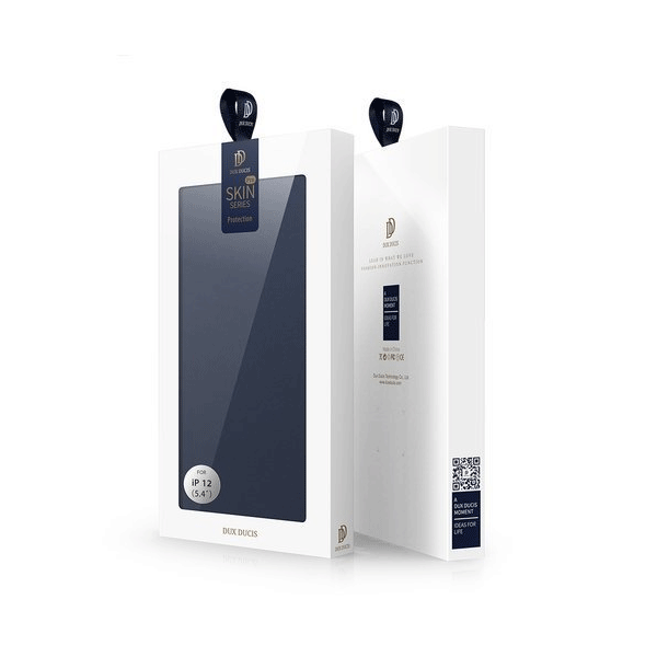 DUX DUCIS Skin Pro Flip Tasche für Apple iPhone 12 mini blau