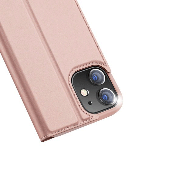 DUX DUCIS Skin Pro Flip Tasche für Apple iPhone 12 mini rosa