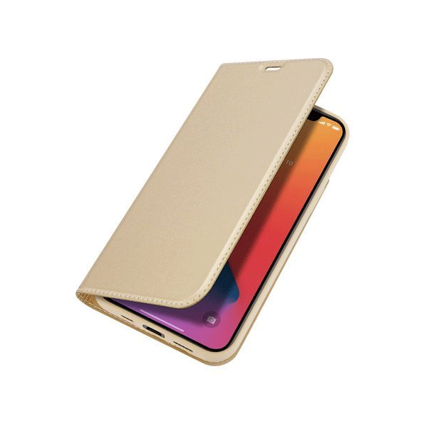 DUX DUCIS Skin Pro Flip Tasche für Apple iPhone 12/12 Pro gold