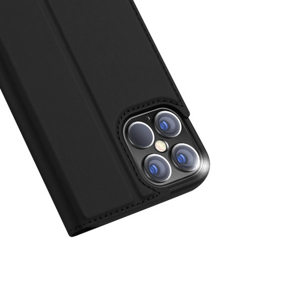 DUX DUCIS Skin Pro Flip Tasche für Apple iPhone 12/12 Pro schwarz