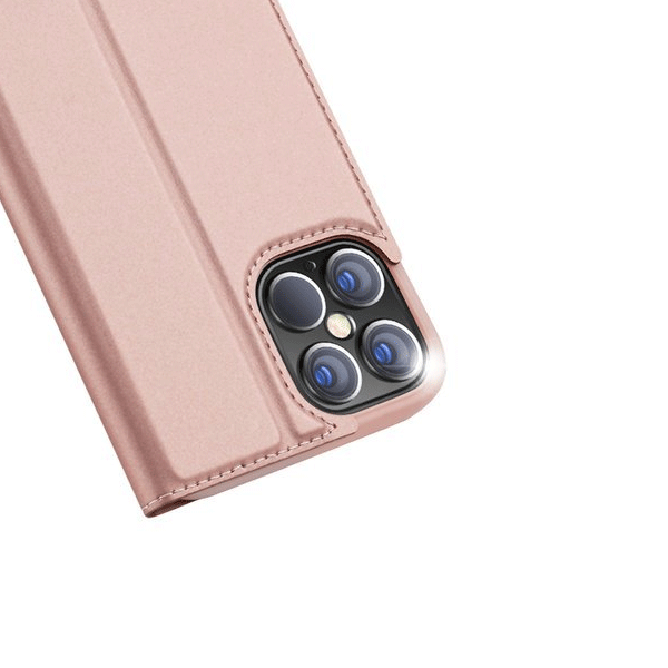 DUX DUCIS Skin Pro Flip Tasche für Apple iPhone 12/12 Pro rosa
