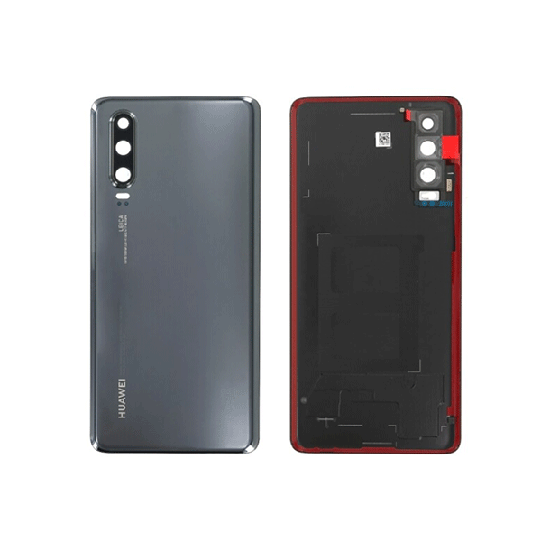 Huawei P30 (ELE-L29) Akkudeckel mit Kameraglas, schwarz