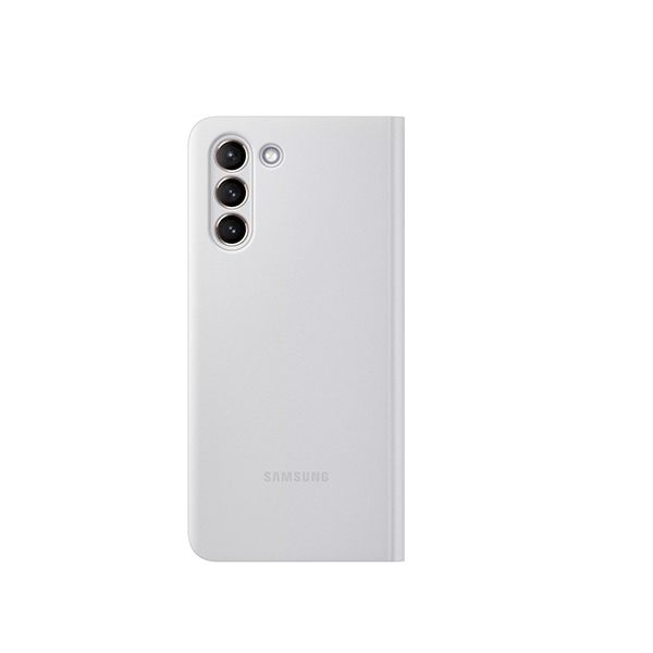 Samsung Clear View Cover für Galaxy S21+ grau (EF-ZG996CJEGEW)