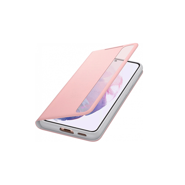 Samsung Clear View Cover für Galaxy S21+ pink (EF-ZG996CPEGEW)