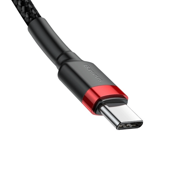 Baseus USB-C auf USB-C Datenkabel / Ladekabel schwarz / rot (1m) Baseus USB-C auf USB-C Datenkabel / Ladekabel schwarz / rot (1m)