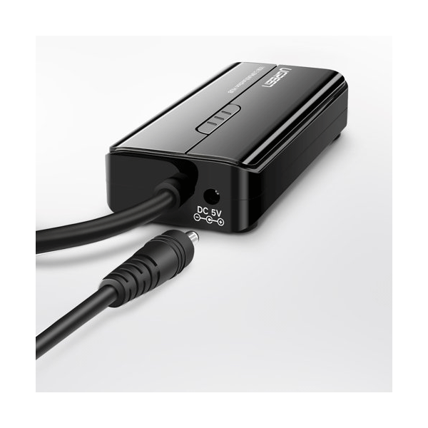Ugreen HUB 3x USB 3.0 Externer Netzwerkadapter RJ45 Giga Ethernet schwarz Ugreen HUB 3x USB 3.0 Externer Netzwerkadapter RJ45 Giga Ethernet schwarz