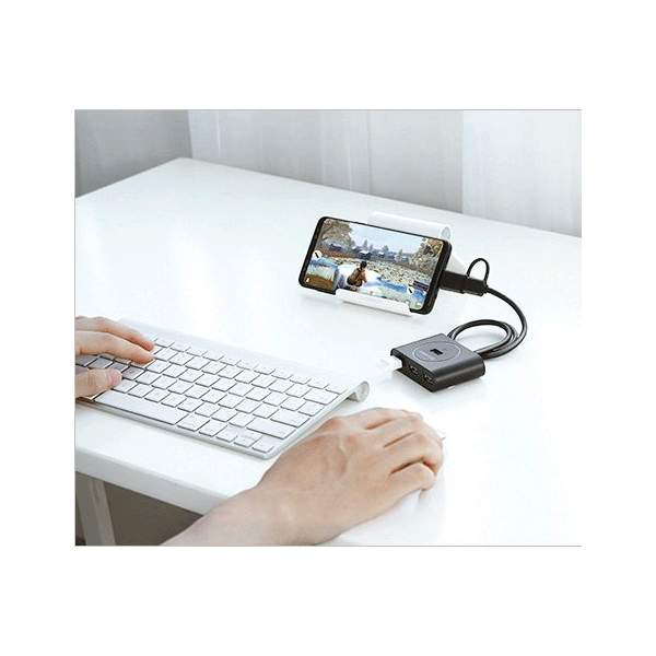 Ugreen HUB 4x USB 3.2 Gen 1 schwarz Ugreen HUB 4x USB 3.2 Gen 1 schwarz