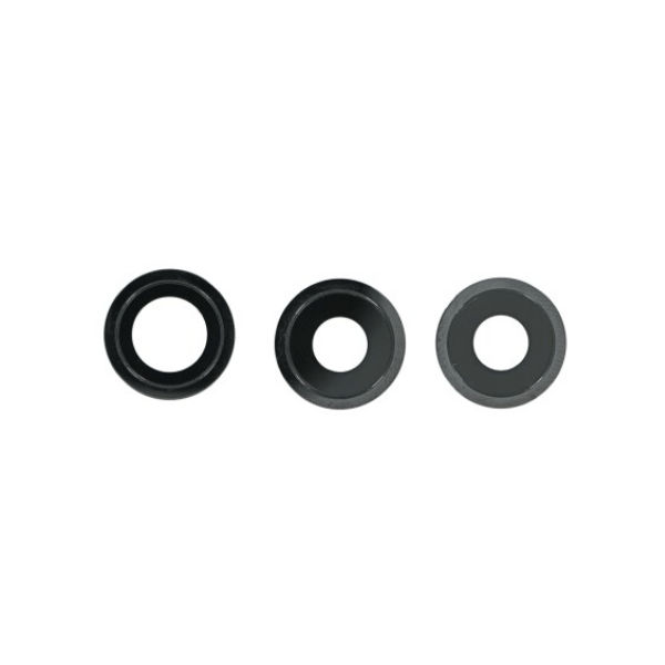 Kameraglas + Halterung für iPhone 11 Pro, Schwarz