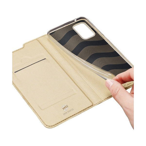 DUX DUCIS Skin Pro Flip Tasche für Samsung Galaxy S20 FE 5G / S20 Lite gold