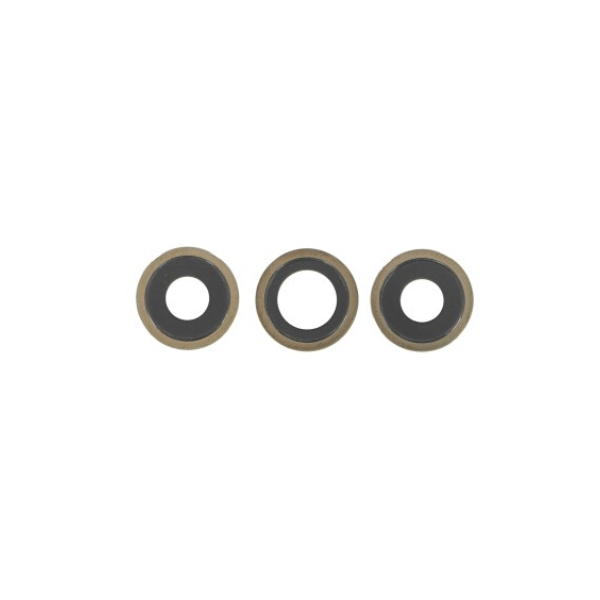 Kameraglas + Halterung für iPhone 11 Pro Max, gold