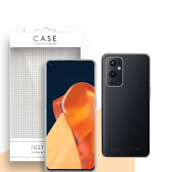 FORTYFOUR Flexi Slim Silikon-Tasche Schutz-Hülle Case für OnePlus 9 Pro, transparent