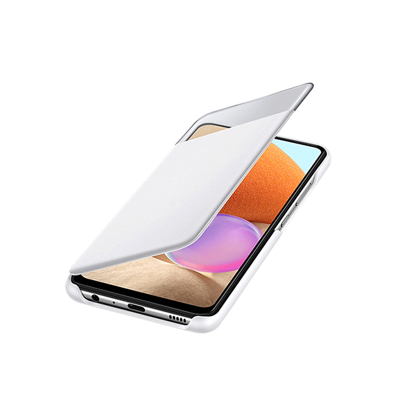 Samsung Smart S-View Cover für Galaxy A32 A325F weiss (EF-EA325PWEGEE)