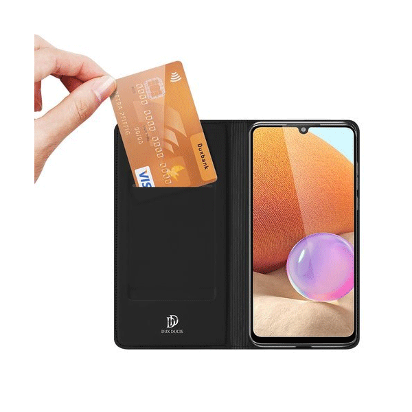 Dux Ducis Flip Tasche Skin Pro Series für Samsung Galaxy A32 4G A325F schwarz