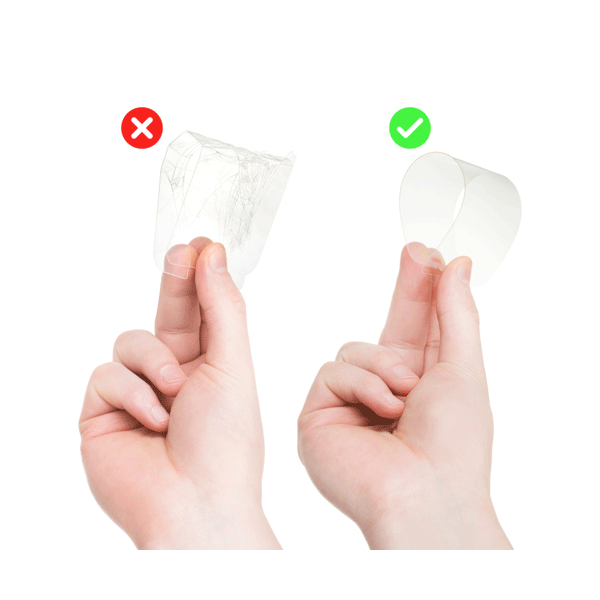 Wozinsky Flexi Nano Hybride Hartglas für Huawei P30 Lite transparent