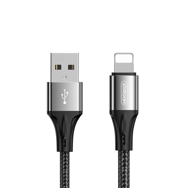 Joyroom Lade-/Datenkabel- USB - Lightning 3 A 0,2 m schwarz Joyroom Lade-/Datenkabel- USB - Lightning 3 A 0,2 m schwarz