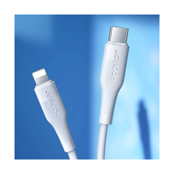 Joyroom Schnellladekabel - USB Typ-C zu Lightning Power Delivery 2,4A 20W weiss (1,2 m) Joyroom Schnellladekabel - USB Typ-C zu Lightning Power Delivery 2,4A 20W weiss (1,2 m)