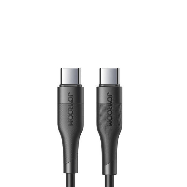 Joyroom Schnellladekabel USB - USB Typ-C Quick Charge Power Delivery 3A 60W schwarz (1,2m) Joyroom Schnellladekabel USB - USB Typ-C Quick Charge Power Delivery 3A 60W schwarz (1,2m)