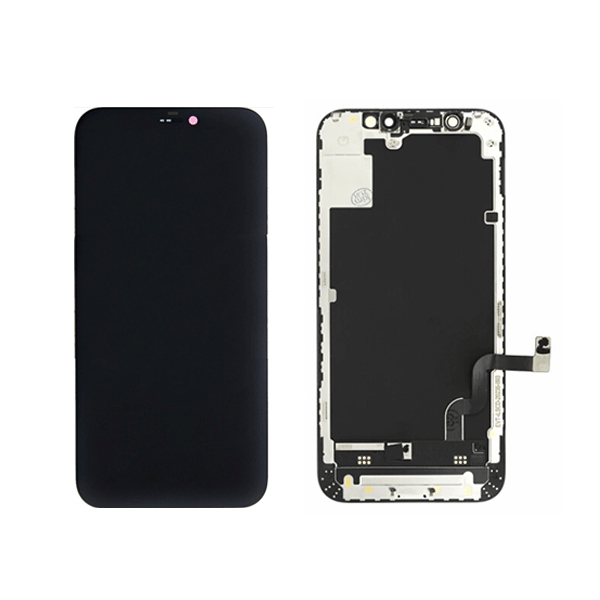 LCD Display HARD OLED + Touchscreen für iPhone 12 mini, schwarz