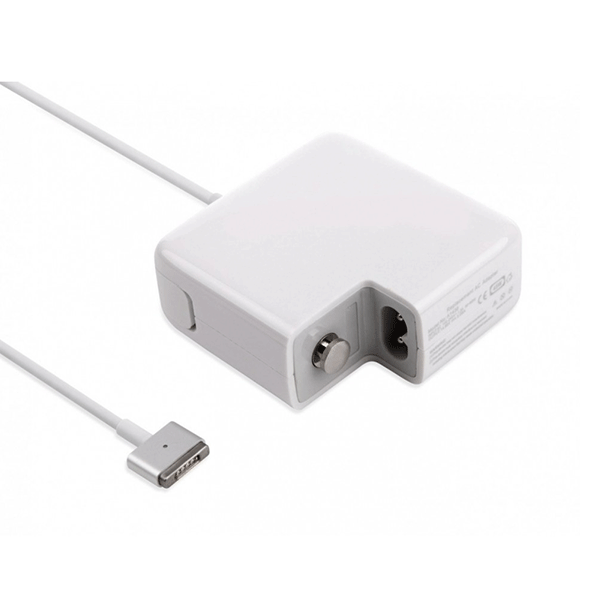 Rixus 60W Ladegerät (MagSafe2 Adapter 60W Anschluss-Type "T") für Macbook weiss, blister