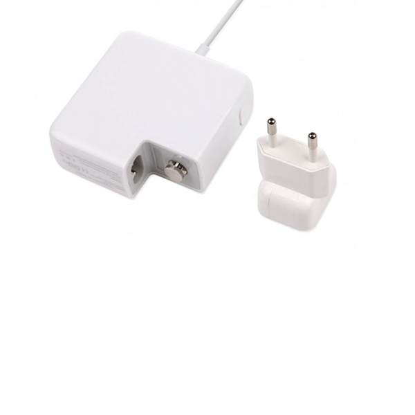 Rixus 60W Ladegerät (MagSafe Adapter 60W Anschluss-Type "L") für Macbook weiss, blister
