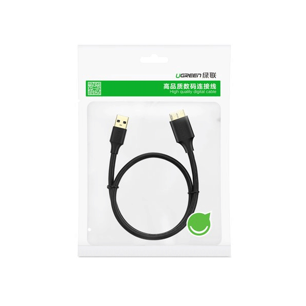 Ugreen USB - Micro USB 3.0 Typ B SuperSpeed Lade-/Datenkabel schwarz (2m)