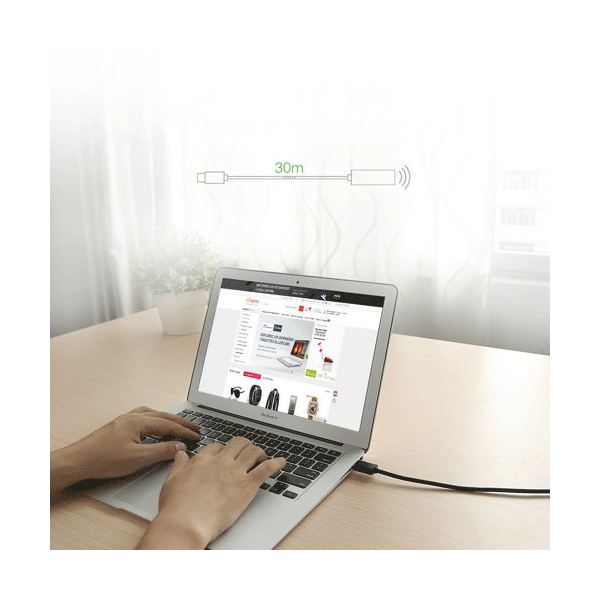 Ugreen Aktivkabel USB 2.0 Verlängerungskabel 480 Mbit/s schwarz (5m) Ugreen Aktivkabel USB 2.0 Verlängerungskabel 480 Mbit/s schwarz (5m)