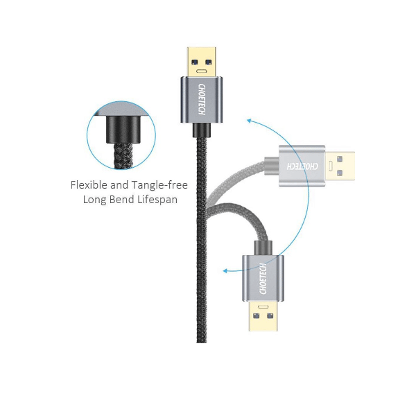 Choetech USB - USB Typ B Kabel Drucker schwarz (3m) Choetech USB - USB Typ B Kabel Drucker schwarz (3m)