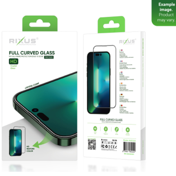 starfix (Full Glue 3D) Displayschutz Panzer-Glas passend für Apple iPhone 13 / 13 Pro, iPhone 14, 16e, 17e schwarz