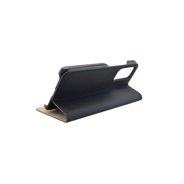 Galeli Echtleder Book Case Schutz-Hülle Marc Flip-Tasche passend für Samsung Galaxy S22, schwarz