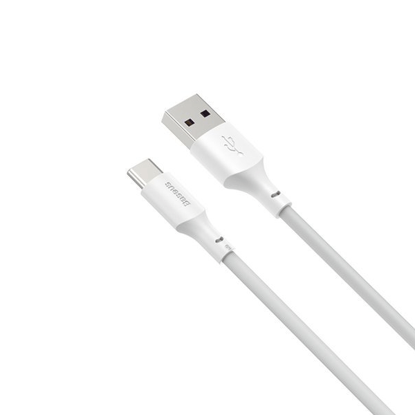 Baseus 2x USB Typ-C Lade-/Datenkabel Power Delivery Quick Charge 40W 5A 1,5m weiß (TZCATZJ-02) Baseus 2x USB Typ-C Lade-/Datenkabel Power Delivery Quick Charge 40W 5A 1,5m weiß (TZCATZJ-02)