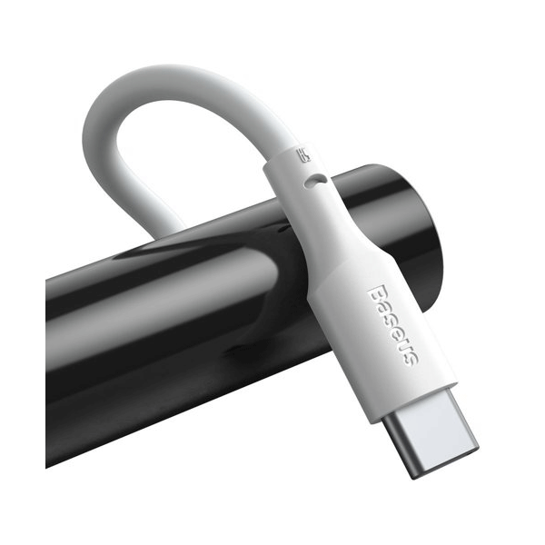 Baseus 2x USB Typ-C Lade-/Datenkabel Power Delivery Quick Charge 40W 5A 1,5m weiß (TZCATZJ-02) Baseus 2x USB Typ-C Lade-/Datenkabel Power Delivery Quick Charge 40W 5A 1,5m weiß (TZCATZJ-02)