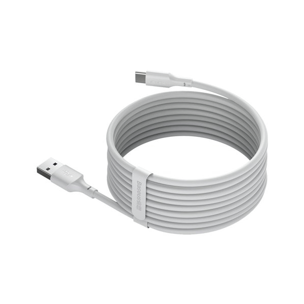 Baseus 2x USB Typ-C Lade-/Datenkabel Power Delivery Quick Charge 40W 5A 1,5m weiß (TZCATZJ-02) Baseus 2x USB Typ-C Lade-/Datenkabel Power Delivery Quick Charge 40W 5A 1,5m weiß (TZCATZJ-02)