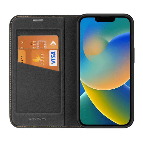 Dux Ducis Skin X2 Magnet Flip-Hülle für iPhone 14 PLUS, schwarz Dux Ducis Skin X2 Magnet Flip-Hülle für iPhone 14 PLUS, schwarz