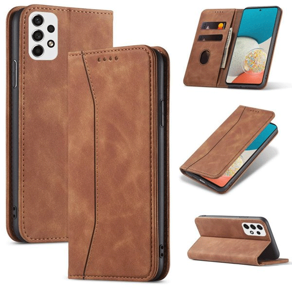 starfix Magnet Fancy Book-Wallet Schutzhülle für Samsung Galaxy A53 5G, braun starfix Magnet Fancy Book-Wallet Schutzhülle für Samsung Galaxy A53 5G, braun