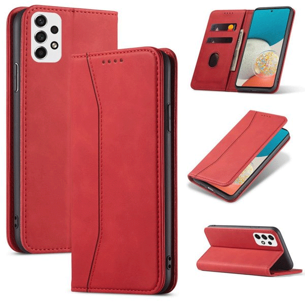starfix Magnet Fancy Book-Wallet Schutzhülle für Samsung Galaxy A53 5G, rot starfix Magnet Fancy Book-Wallet Schutzhülle für Samsung Galaxy A53 5G, rot